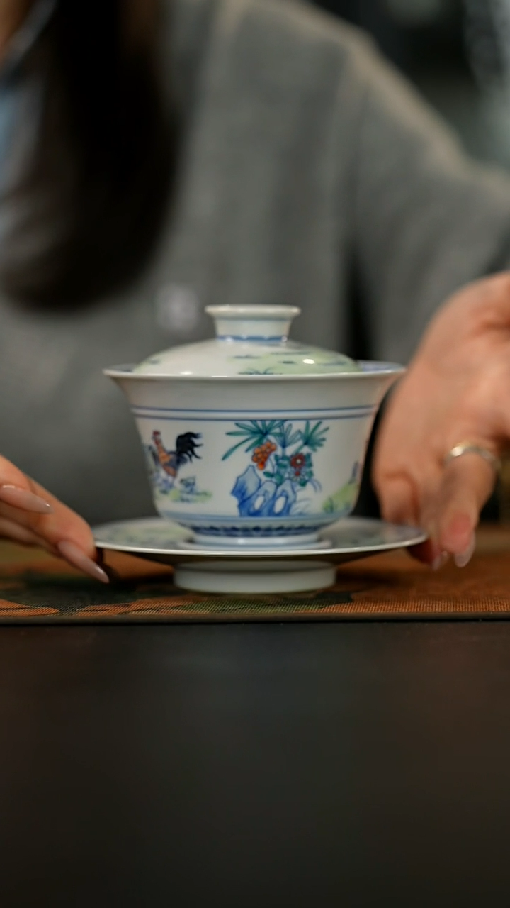 【闪购商品】瓷片              涂杏花