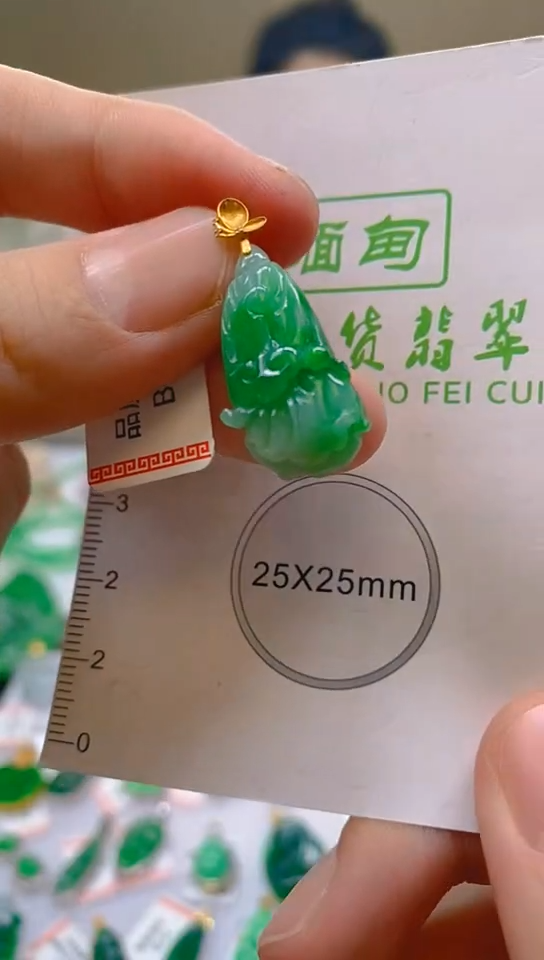 【闪购商品】翡翠颈饰18K金镶嵌新号开播，全场乱卖