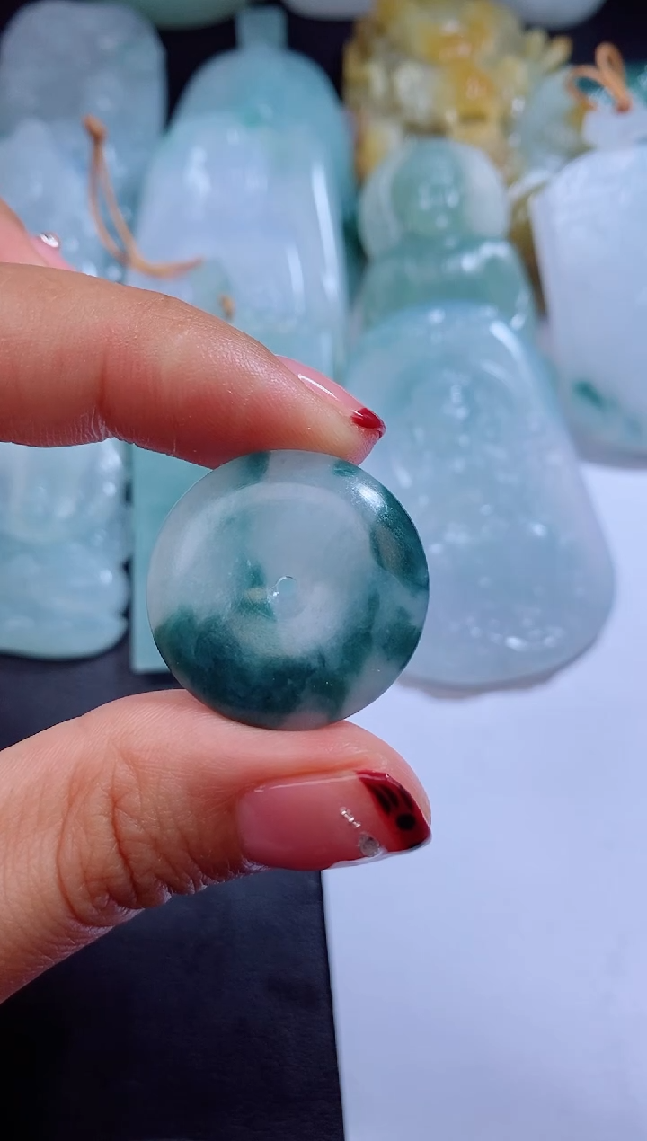 【闪购商品】定制翡翠未镶嵌毛货不支持退换付款后联系客服确认抛光