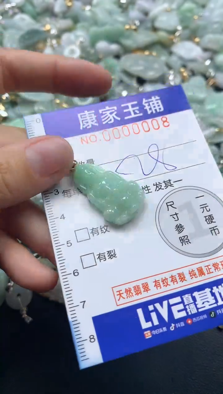 颈饰未镶嵌翡翠8
