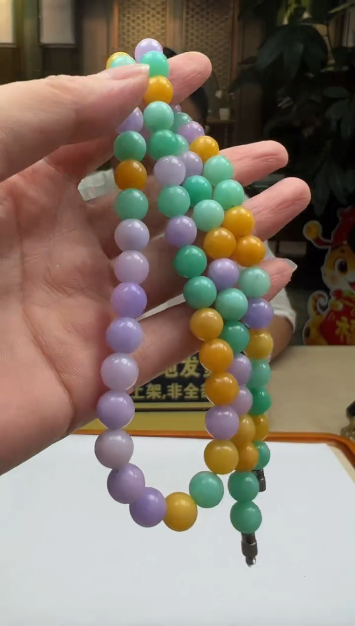 翡翠未镶嵌颈饰YY-2025-6-3-31