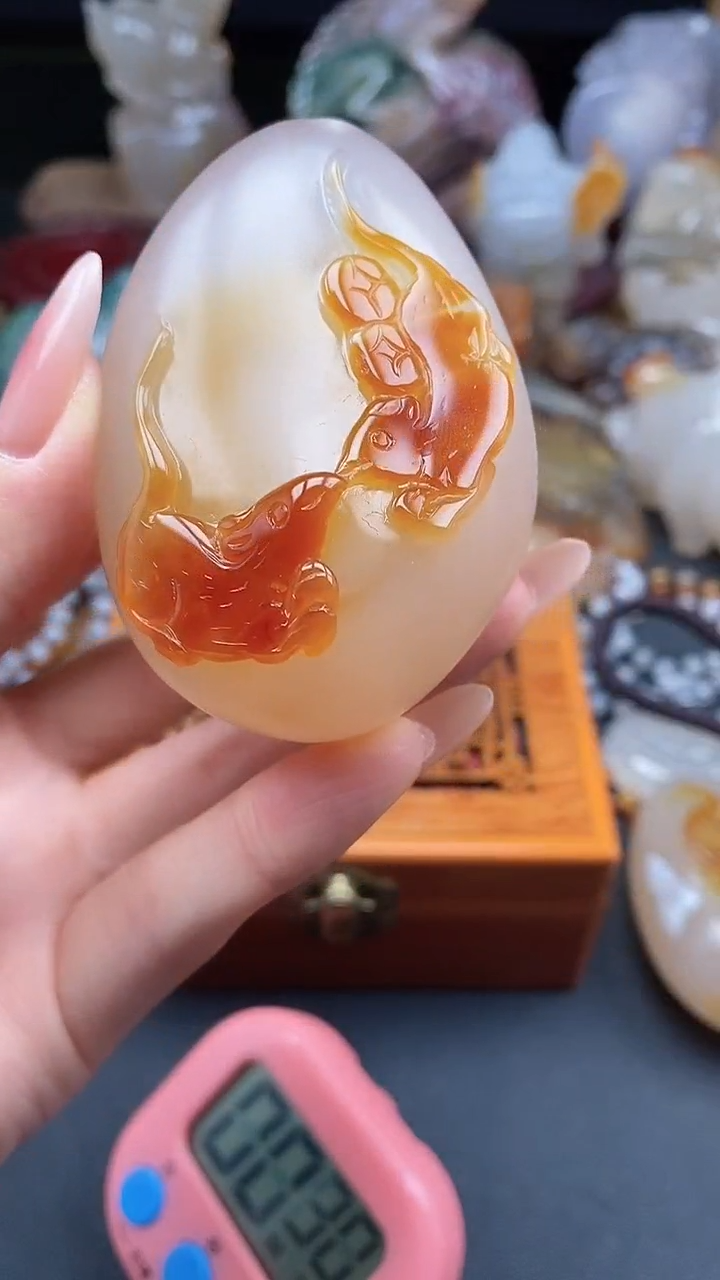 【闪购商品】玛瑙/玉髓颈饰未镶嵌dd