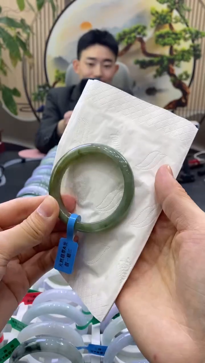 未镶嵌手镯翡翠0971