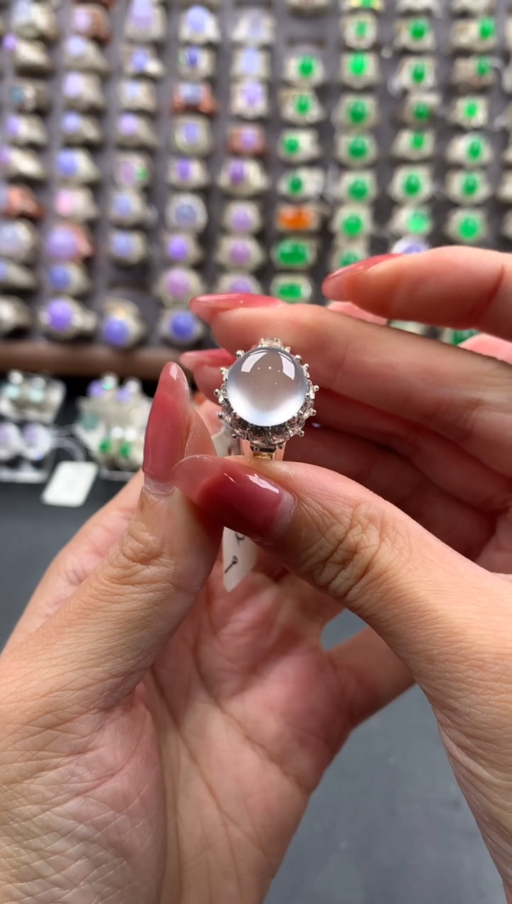 未镶嵌定制翡翠天然缅甸A货翡翠 12.9