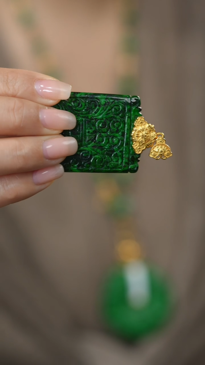 颈饰未镶嵌翡翠@YM008102919@