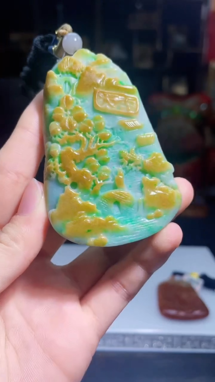 【闪购商品】翡翠吊坠(不含链)未镶嵌X123