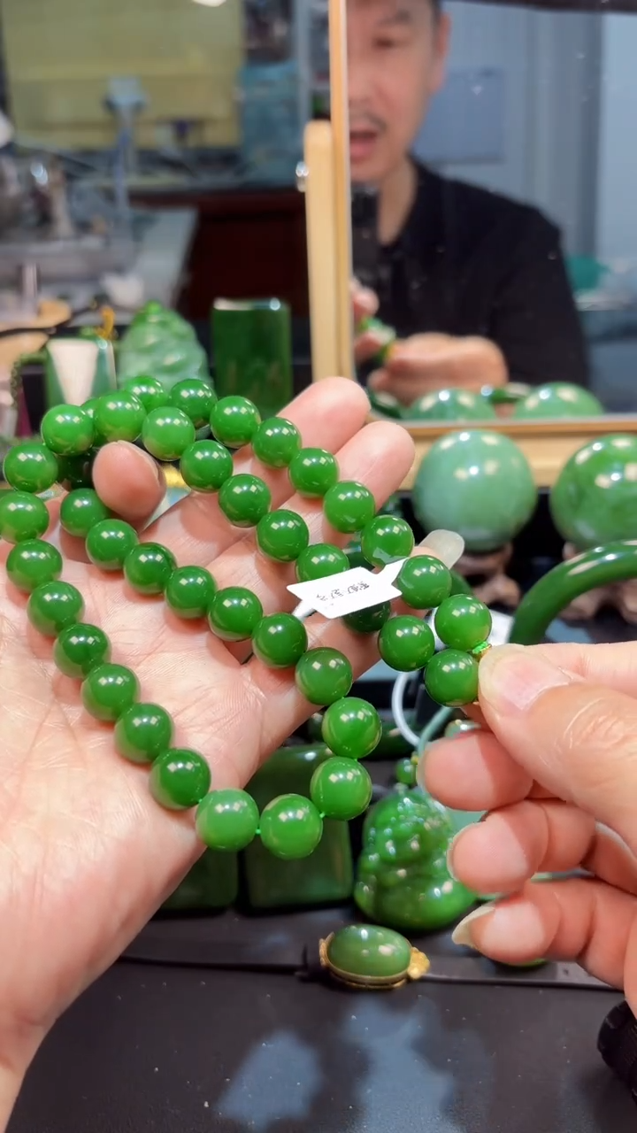 【闪购商品】和田玉（碧玉）未镶嵌颈饰1