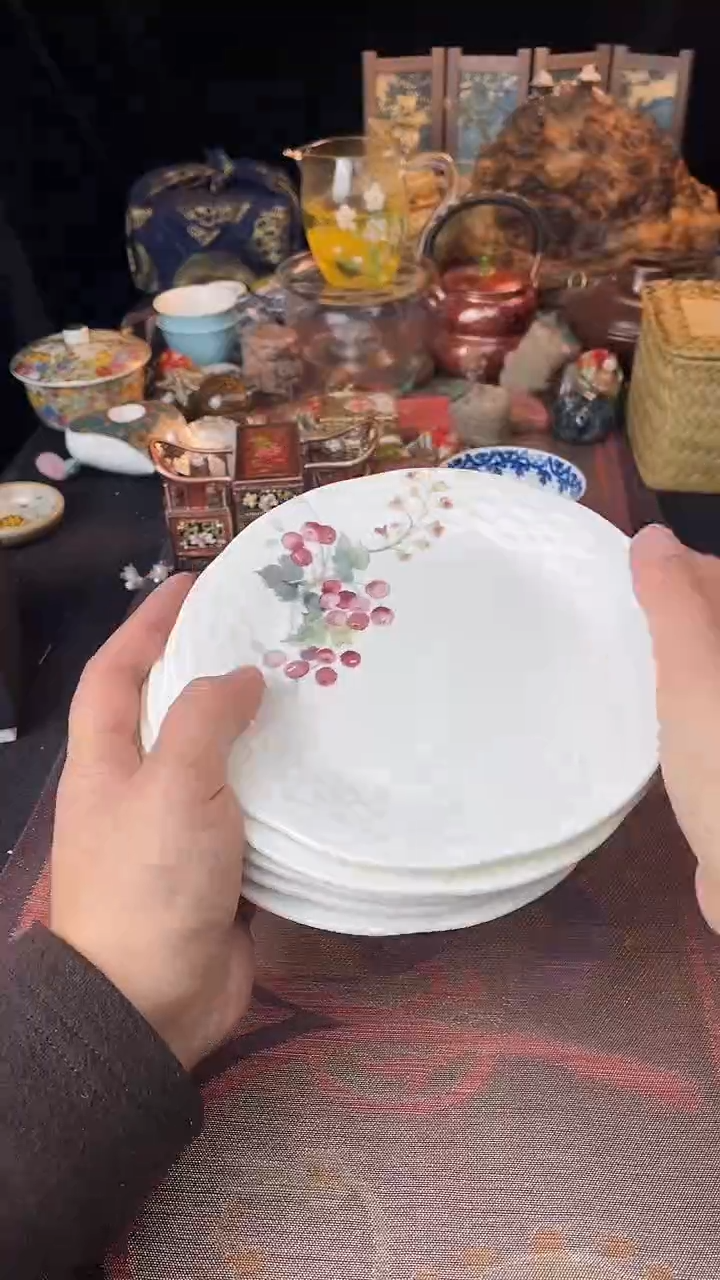 瓷片云**心散瓷默认微瑕，看清尺寸品相再拍