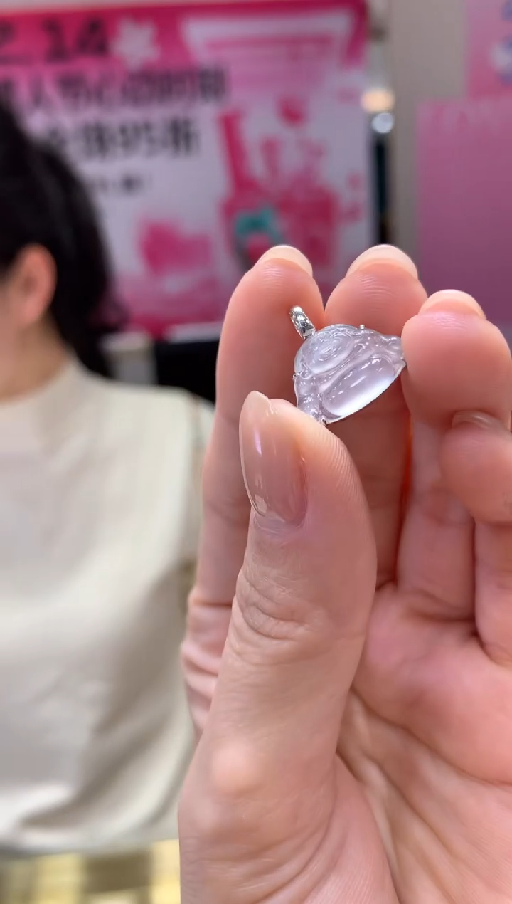【闪购商品】翡翠颈饰18K金镶嵌|不退不换