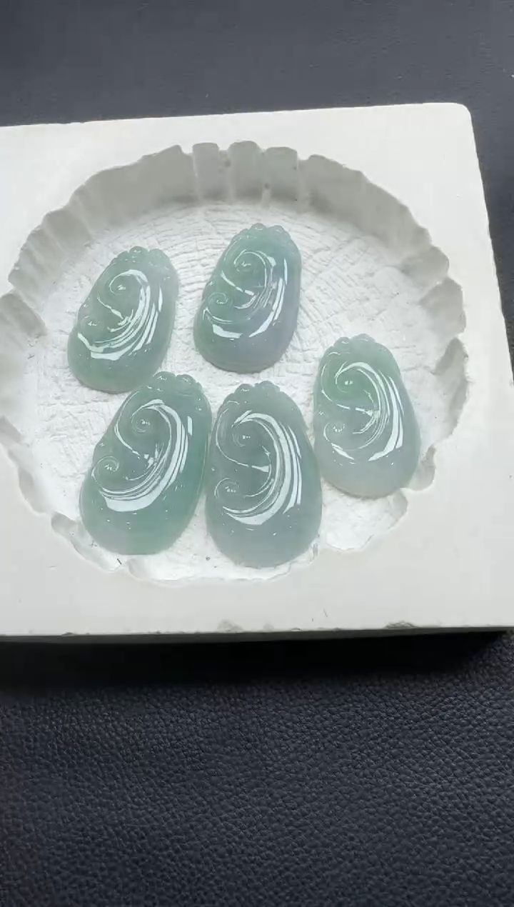 【闪购商品】翡翠颈饰未镶嵌K666-801如意多样性发一