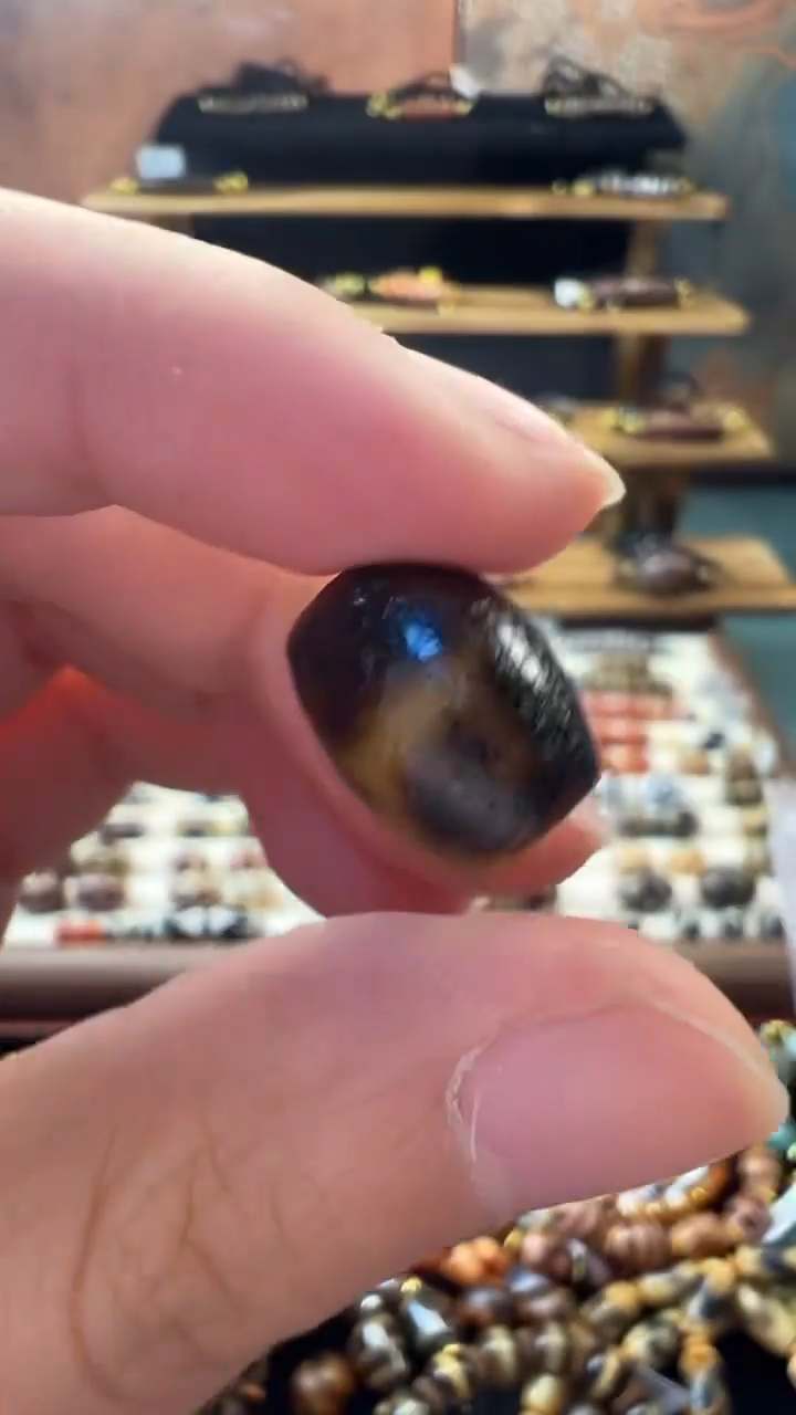 玛瑙/玉髓（覆膜）颈饰未镶嵌30（微瑕随机发货）