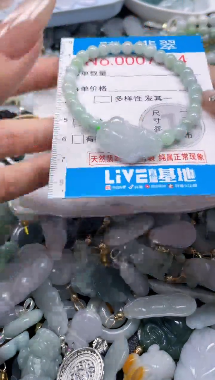 颈饰未镶嵌翡翠7354