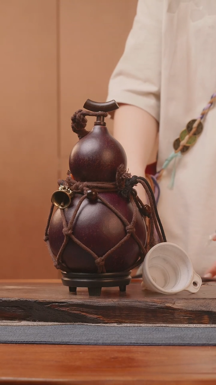 1797号精品大漆葫芦防腐防渗装水茶酒