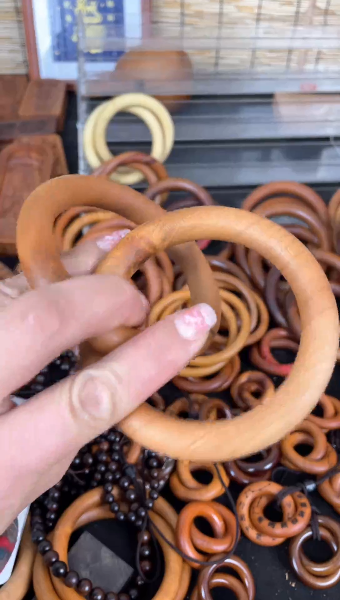 【闪购商品】枣木桃木65乾坤圈一物一拍