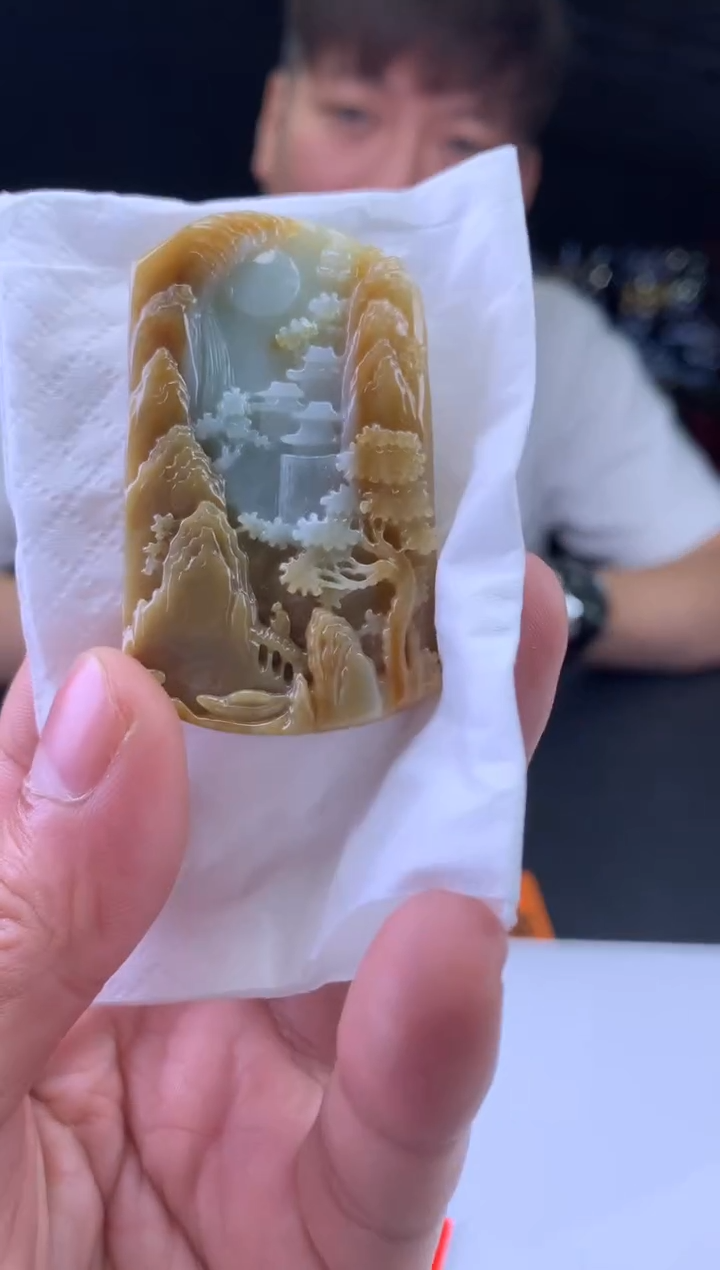 未镶嵌定制翡翠游*湖-3077