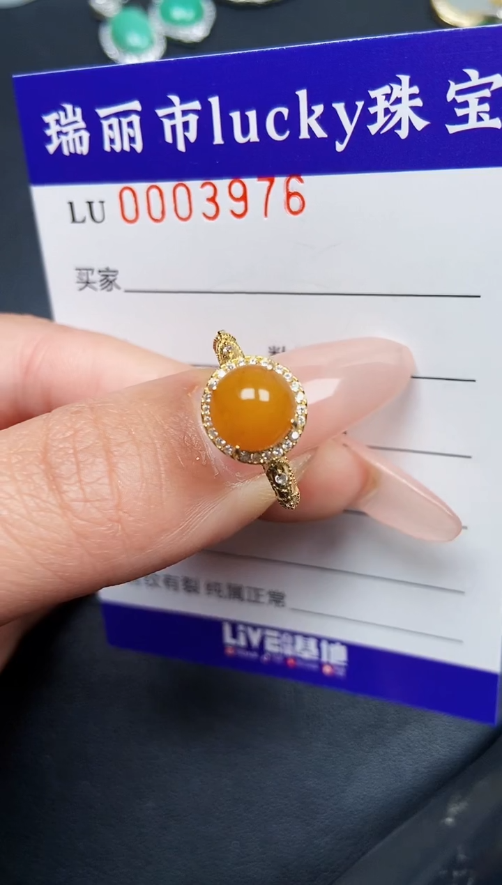 【闪购商品】翡翠颈饰银S925镶嵌3976
