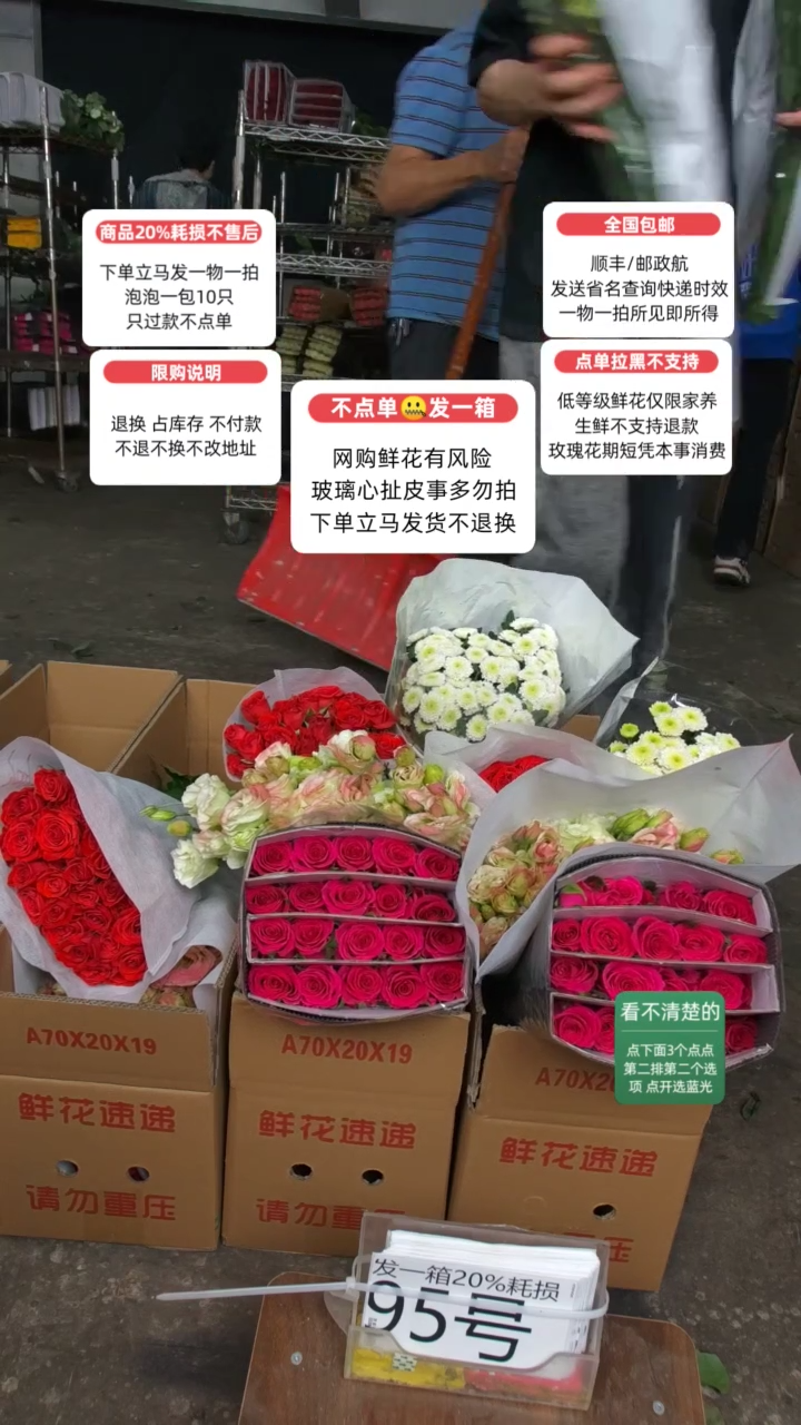 20%耗损发一箱❤号95