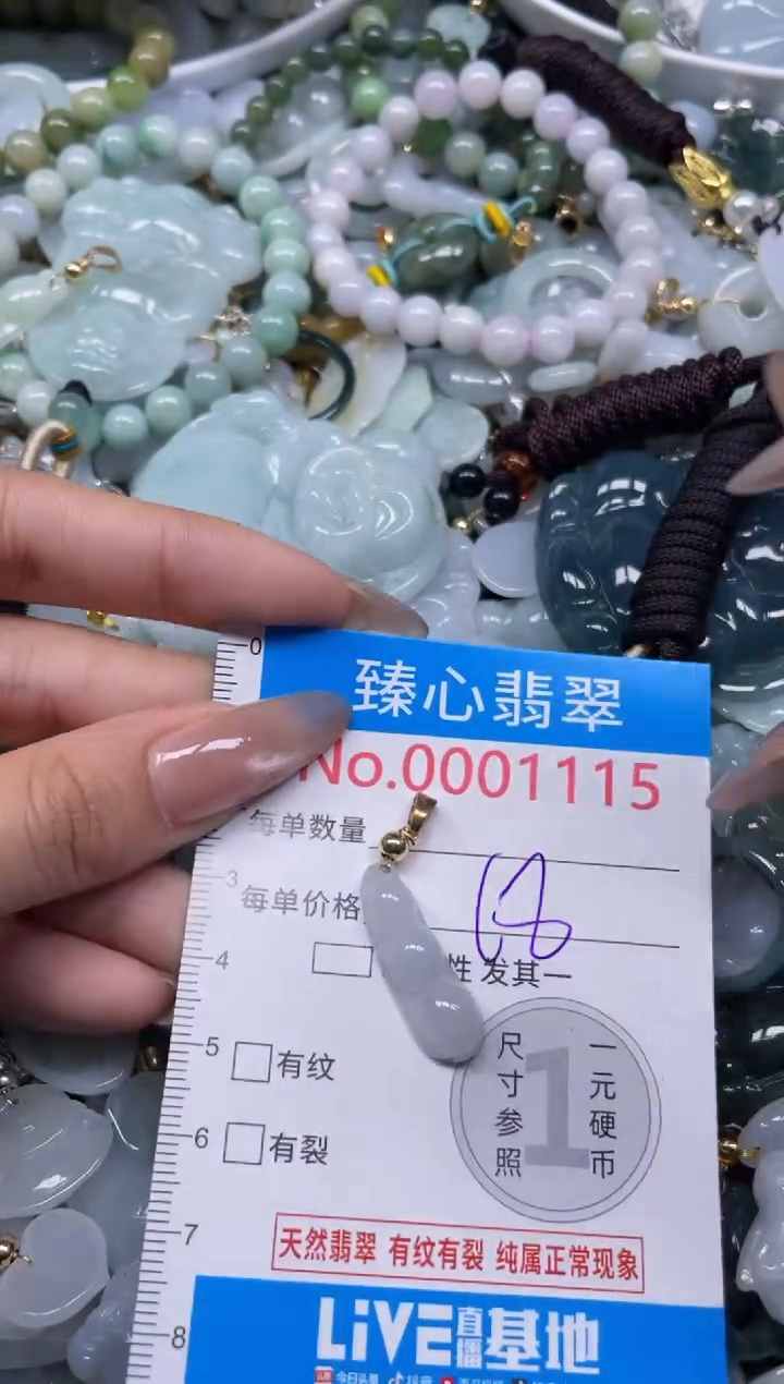 颈饰未镶嵌翡翠1115