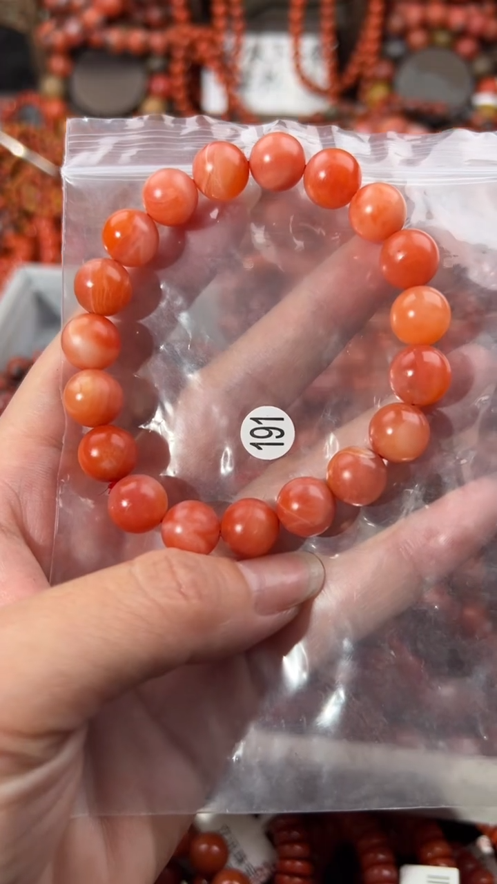 南红玛瑙未镶嵌手串106+