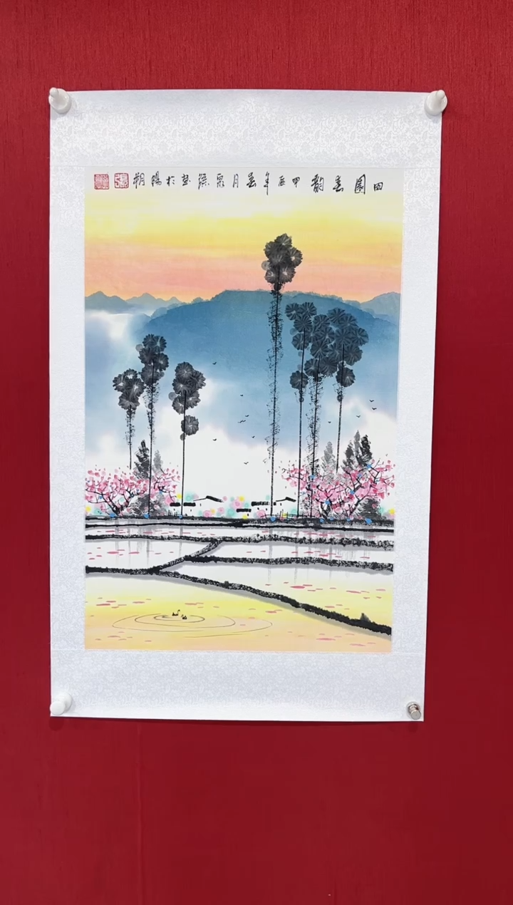 【闪购商品】国画张泉踪老师画作