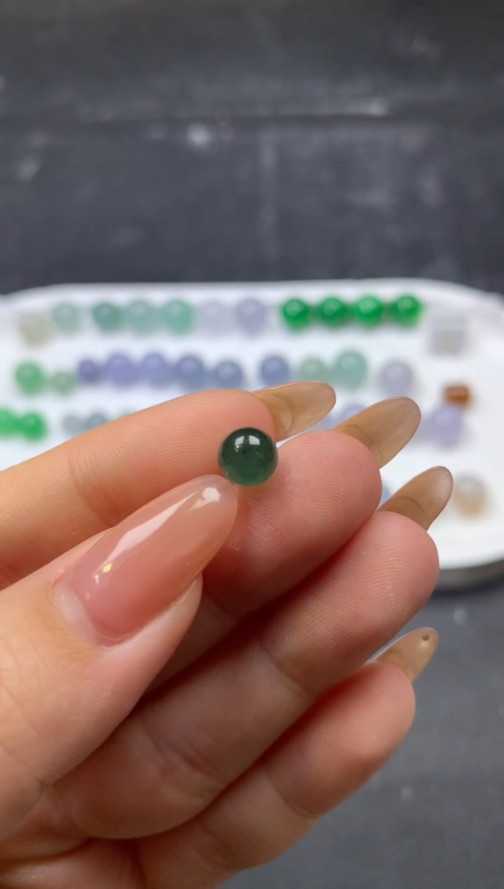 【闪购商品】定制翡翠未镶嵌卡6.4