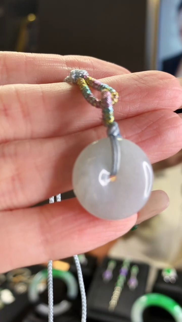 【闪购商品】翡翠吊坠(不含链)未镶嵌平安扣