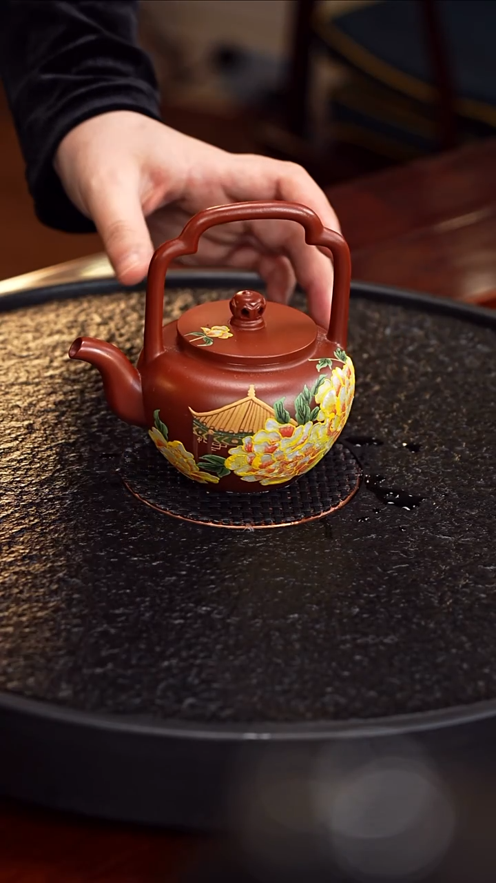 茶壶紫砂HMX紫砂壶39 朱泥 260毫升