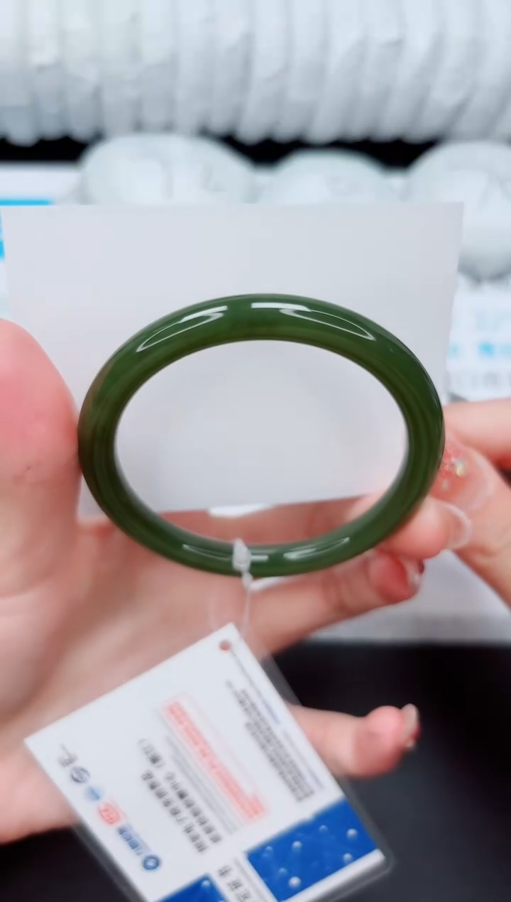 手镯和田玉未镶嵌M92-54.6XB