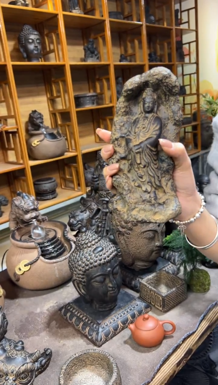 陶土【火山泥】普慈观音