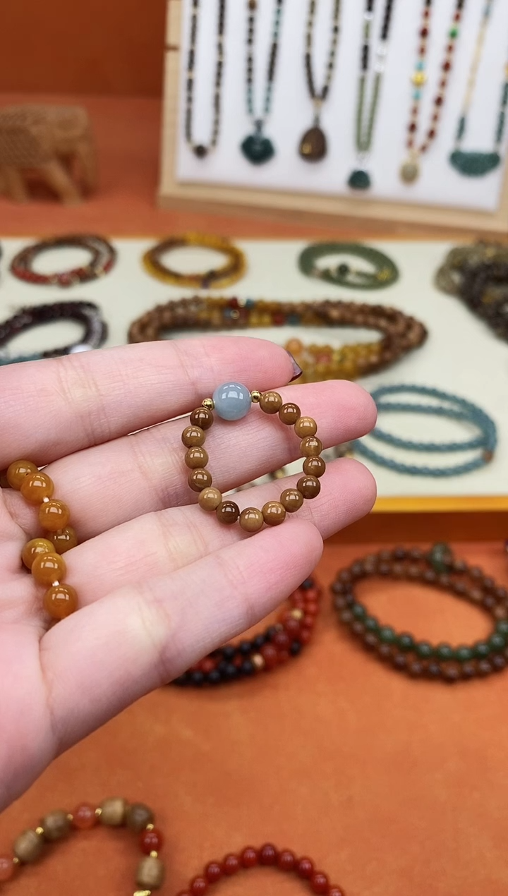 手串库克未镶嵌库克菩提戒指