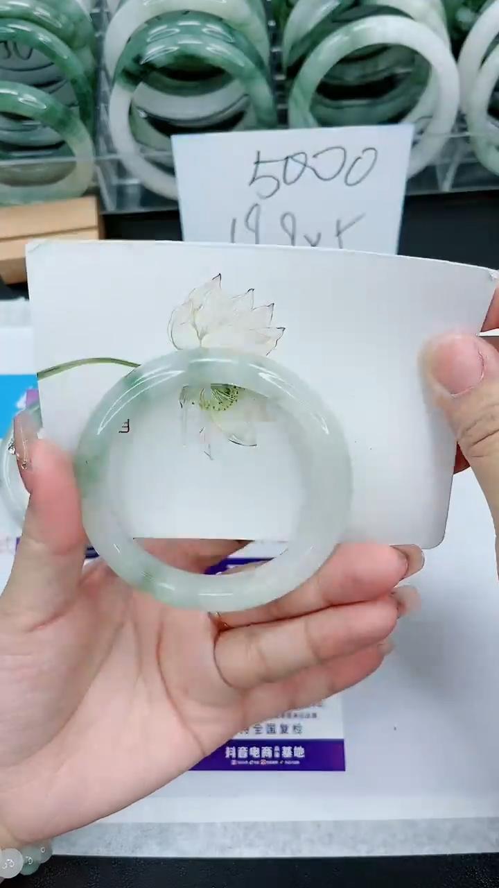 【闪购商品】石英质玉手镯未镶嵌166号/58-59圈