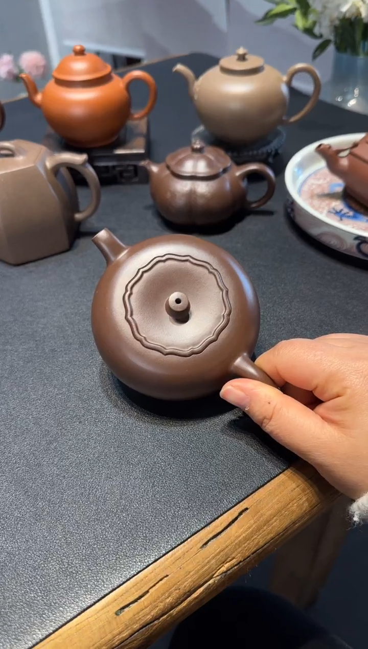 茶壶紫砂西**?柿柿如意