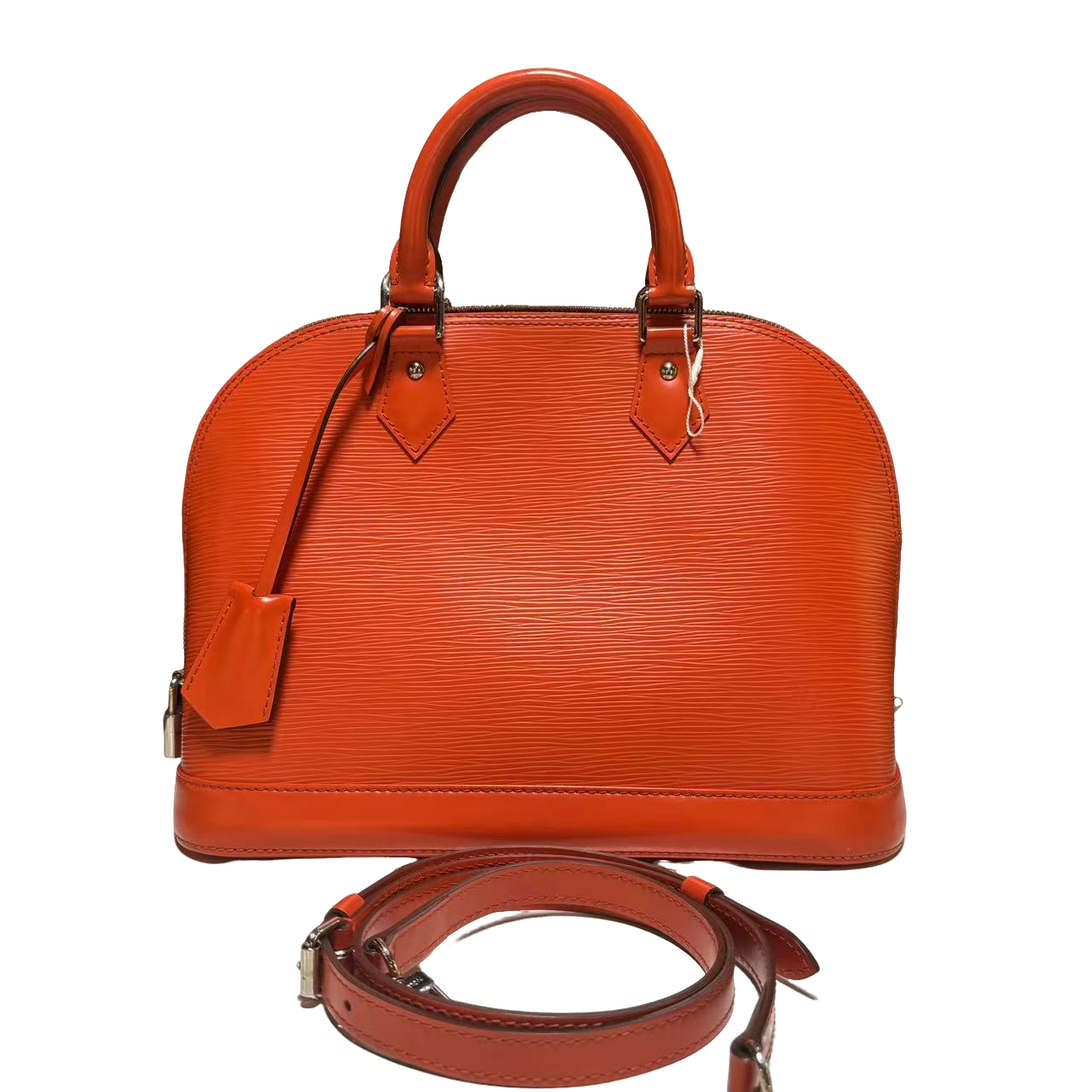 95新 LV LV 橙色水波纹alma 斜挎包bwz