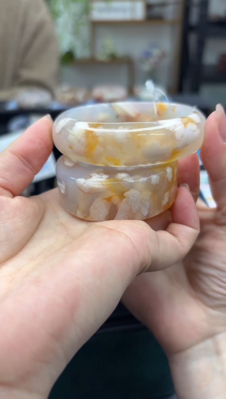 【闪购商品】石英质玉手镯未镶嵌C167(57圈赠送镯心)