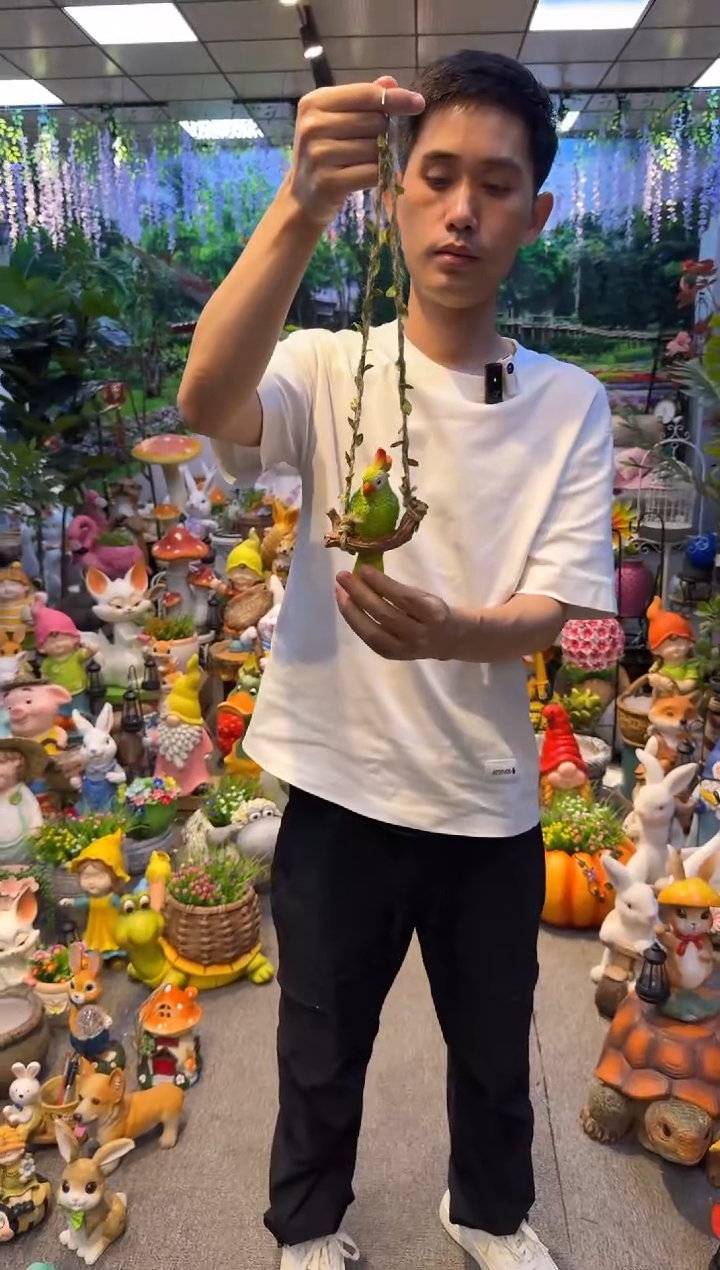 无花朵花园庭院摆件&00&