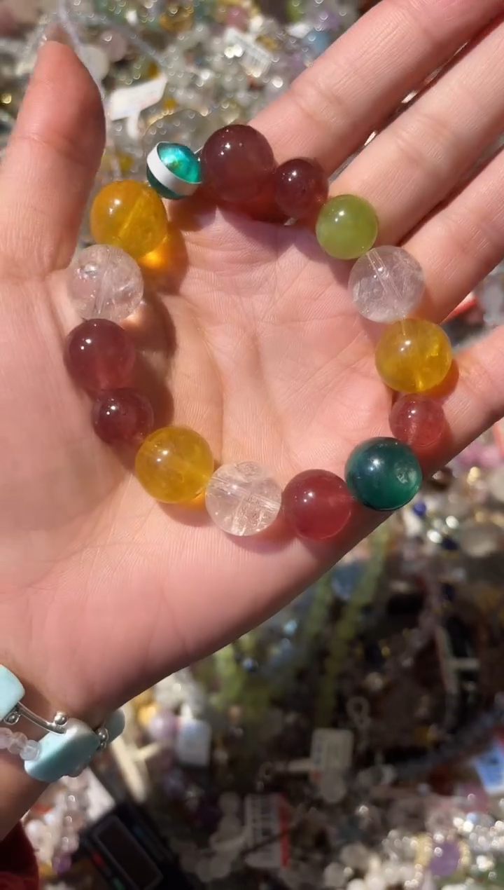 未镶嵌手串水晶q147多样性发货一件