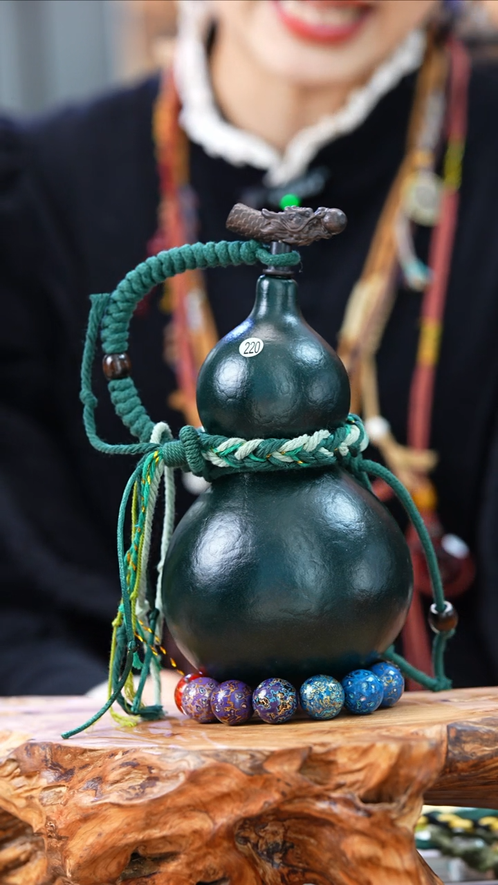 【闪购商品】220—光岳葫天然大漆酒葫芦不含漆珠