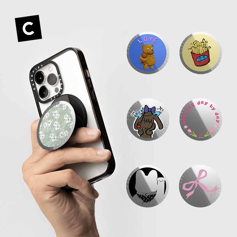 CASETiFY 镜面磁吸手机支架 磁吸MagSafe兼容手机支架新