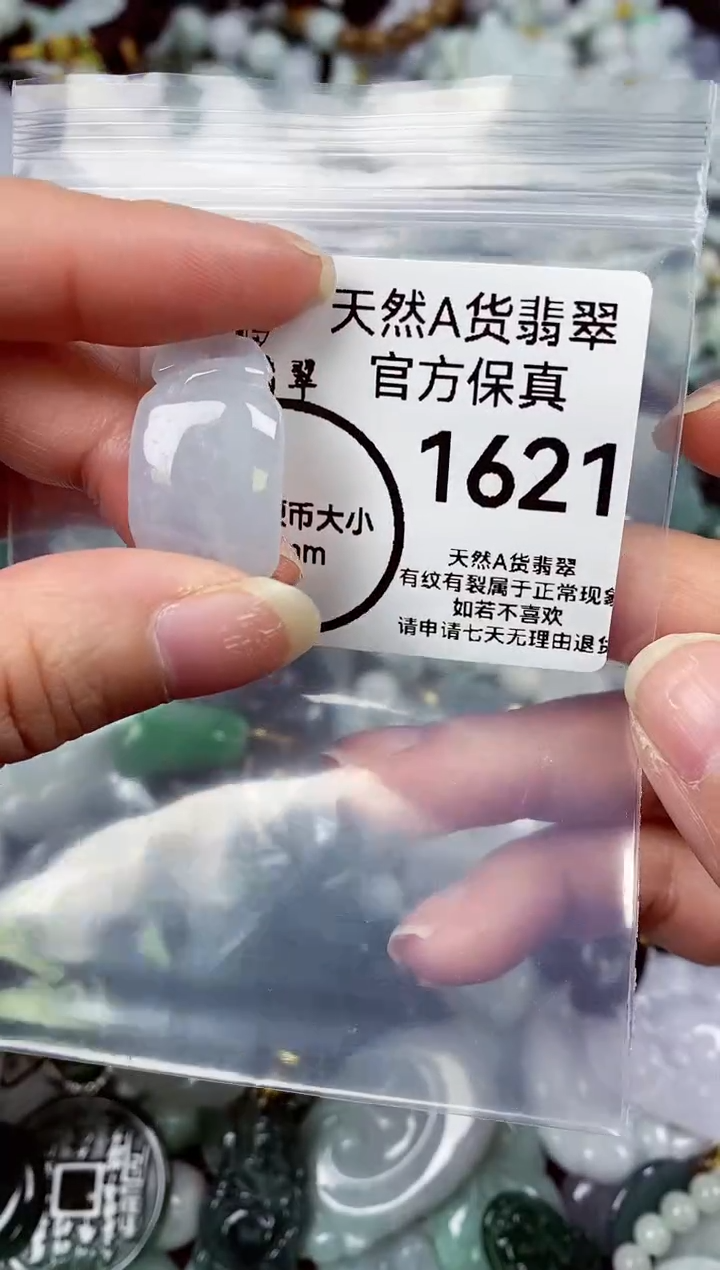 【闪购商品】翡翠颈饰未镶嵌天然A货翡翠1621