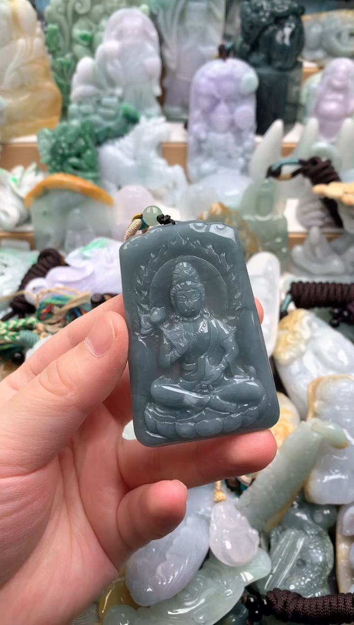 吊坠(不含链)未镶嵌翡翠1