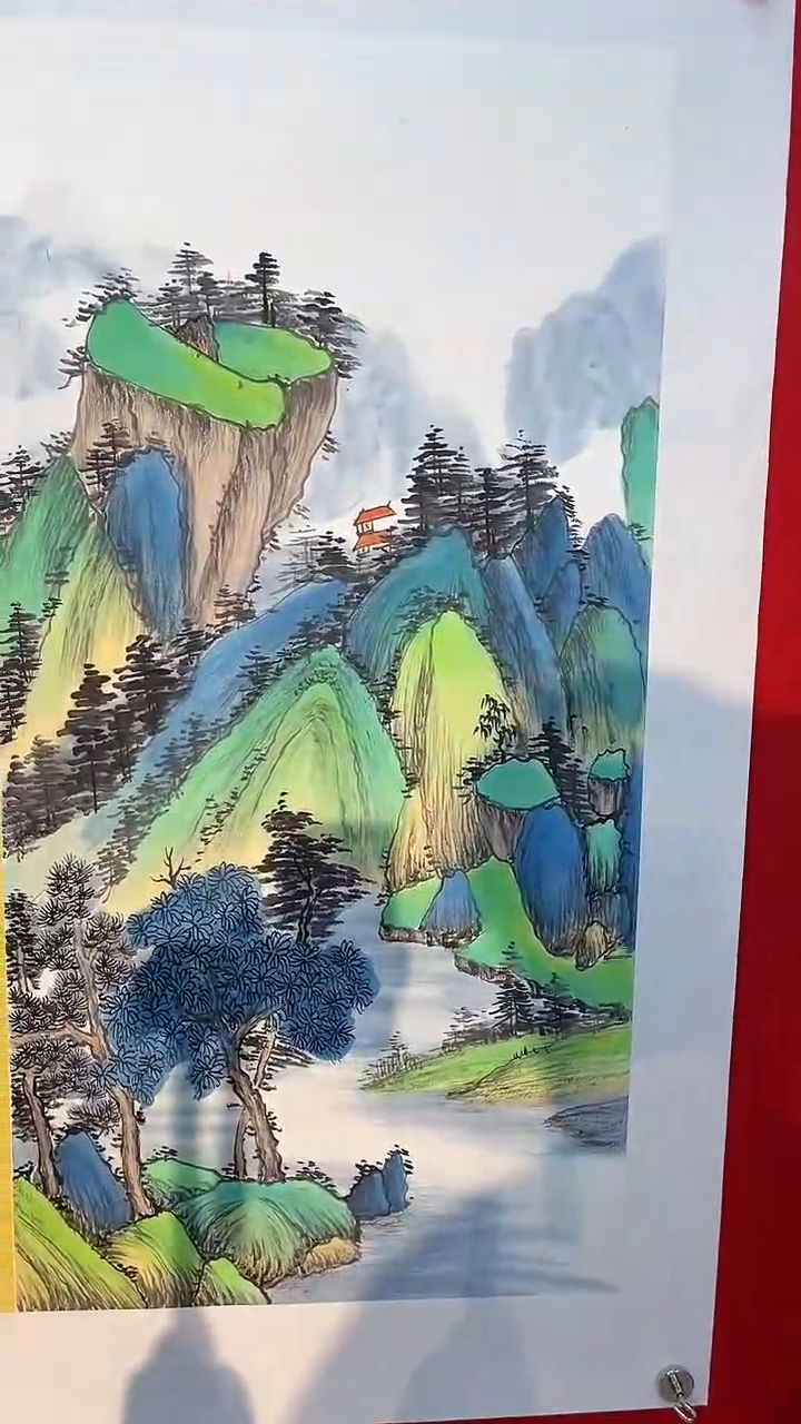 国画廖化老师国画作品