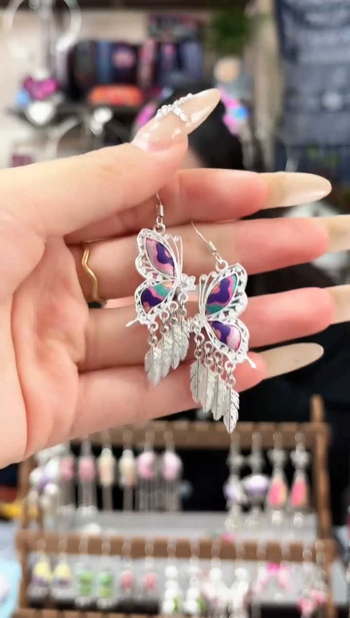 织绣民族风非遗老绣苗银饰品521