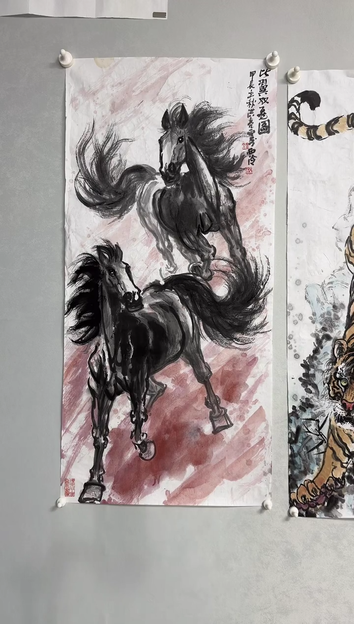 国画刚*好钱洪亮老师国画作品