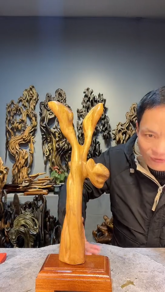 【闪购商品】金丝楠金丝楠小叶桢楠随行摆件29