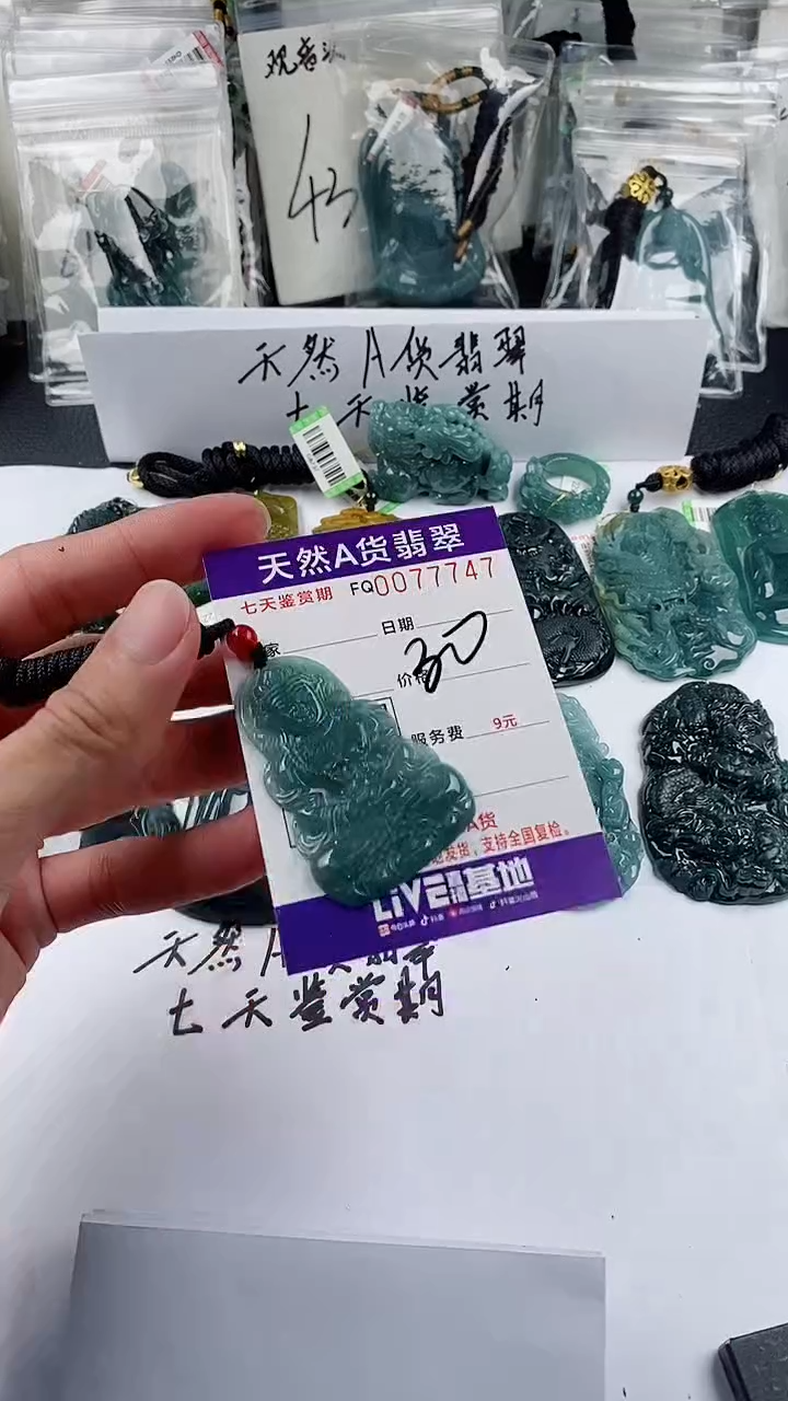 【闪购商品】翡翠颈饰未镶嵌           