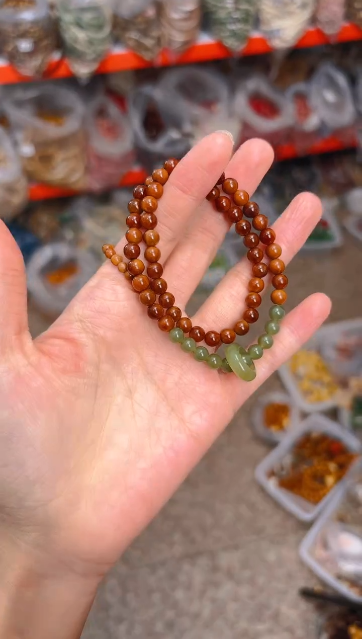 吊坠库克圆珠双圈 跑环