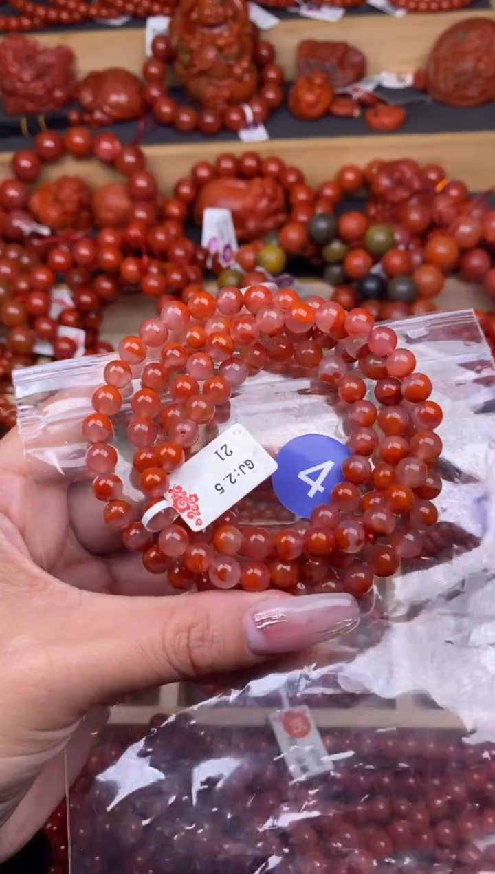 【闪购商品】南红玛瑙珠宝奇石未镶嵌4-7+