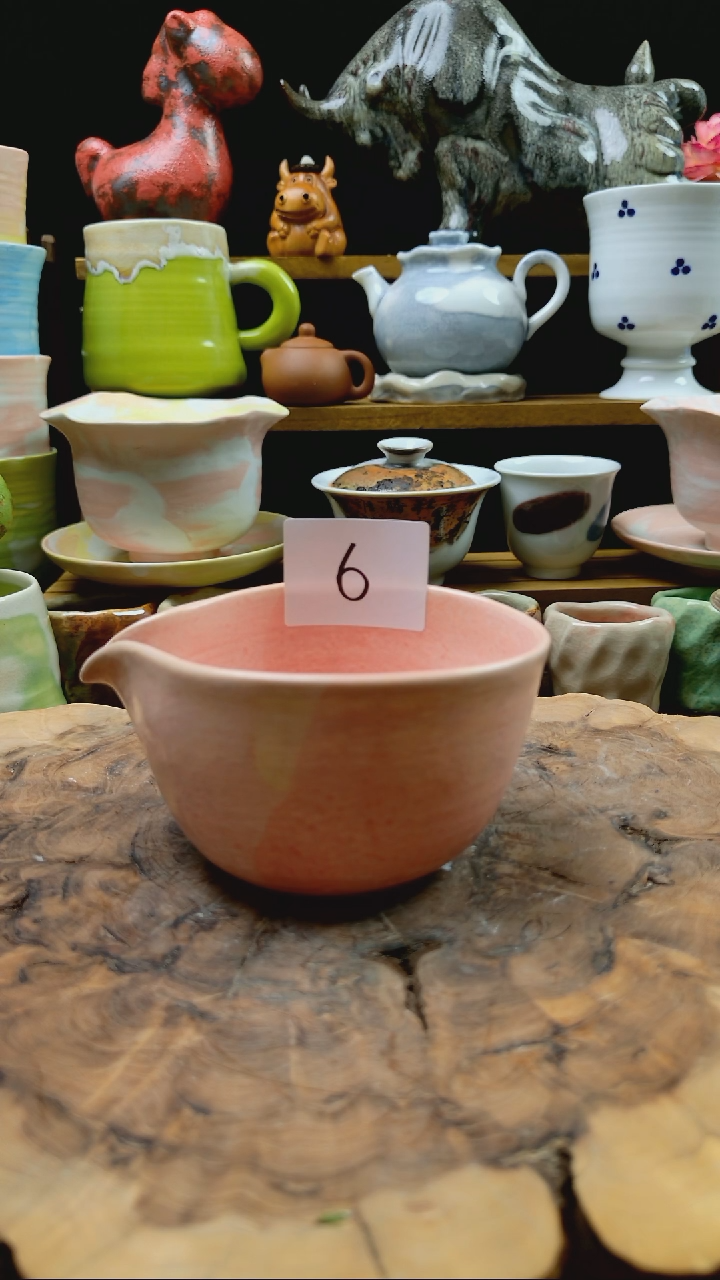 高温颜色釉窑变系列 微瑕