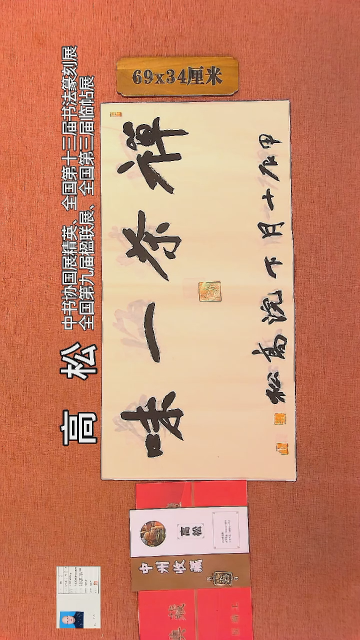 【闪购商品】书法25     高松老师书法作品