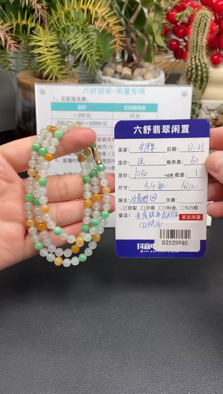 颈饰未镶嵌翡翠米*果D2525980